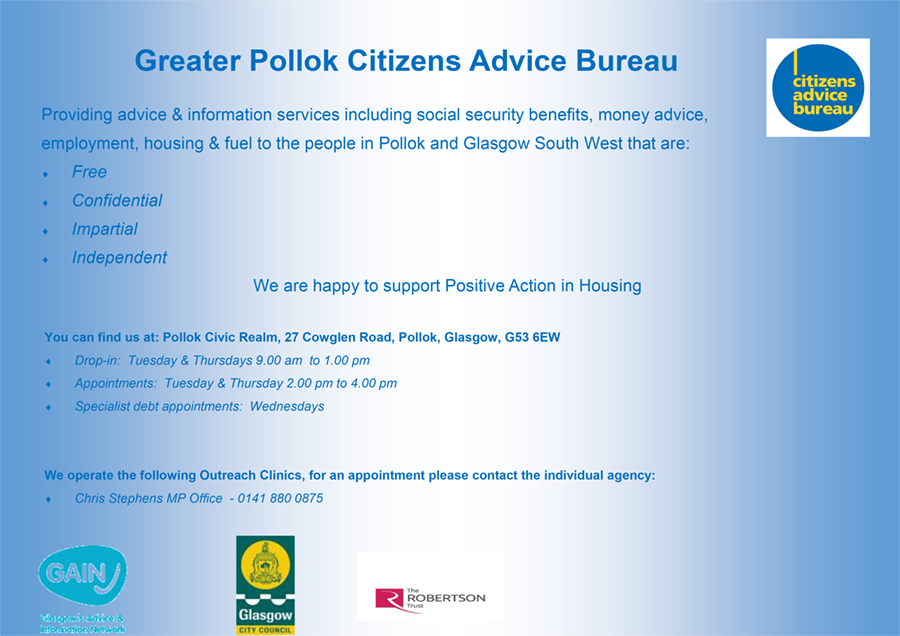 Greater Pollok Citizens Advice